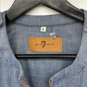 7 For All Mankind Zipper Jacket / blazer NWOT